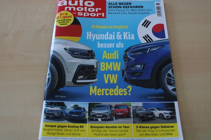 Deckblatt Auto Motor und Sport (15/2019)